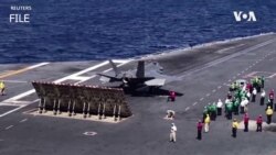 美海軍F-35C戰機降落航母時發生意外中國官媒揶揄美軍在南海耀武揚威