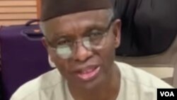 Gwamnan jihar Kaduna Malam Nasiru El Rufa'i