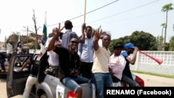 La Renamo en campagne électoral à Maputo, Mozambique, le 6 octobre 2018.