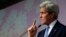 Ngoại trưởng Hoa Kỳ John Kerry phát biểu trong cuộc họp báo kết thúc cuộc họp của các ngoại trưởng G7 ở Hiroshima, Nhật Bản, thứ Hai ngày 11 tháng 4 năm 2016.