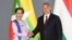 ဒေါ်အောင်ဆန်းစုကြည် ဟန်ဂေရီဝန်ကြီးချုပ်နဲ့ ၂ နိုင်ငံအရေးဆွေးနွေး  (Myanmar State Counsellor Office)