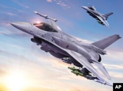 L3Harris Technologies公司將為多用途F-16戰機提供下一代電子作戰系統。（藝術加工圖，由洛克希德·馬丁公司提供。