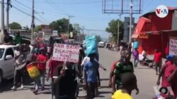 Manifestasyon Opozisyon an Kont Prezidan Jovenel Moïse Ki Gen 3 Zan sou Pouvwa a