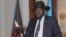 President of South Sudan Salva Kiir speaks on the occasion of the sixth anniversary of his country's independence at the presidential palace in Juba, July 9, 2017. For the second year in a row, the young nation will not have any official celebrations to mark the anniversary of its birth because of the widespread suffering caused by its ongoing civil war. 