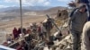 Rescue teams work amidst rubble in the aftermath of an earthquake in a location given as Shigatse City, Tibet Autonomous Region, China, in this screengrab obtained from a handout video released on Jan. 7, 2025. (Tibet Fire and Rescue/Handout via REUTERS) 