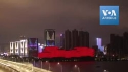 Coronavirus: les rues vides de Wuhan, à la lueur des réverbères