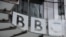 FILE - Signage is seen at BBC offices and recording studios, in London, May 21, 2021.