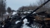 记者战场直击：乌军在基辅地区摧毁俄军一支装甲车队