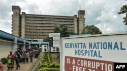 FILE—A general view of Kenyatta National Hospital where a brain surgery has been performed on the wrong patient, Nairobi, Mar 5, 2018.