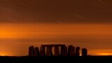 A general view of Stonehenge during the annual Perseid meteor shower in the night sky in Salisbury Plain, southern England. The Perseid meteor shower is sparked every August when the Earth passes through a stream of space debris left by comet Swift-Tuttle.