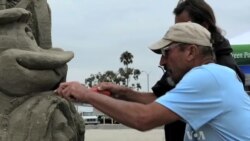 Sand Sculptors Celebrate Transient Art