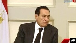 ປະທານາທິບໍດີ Hosni Mubarak ແຫ່ງອີຈິບ ວັນທີ 31 ມັງກອນ
2011