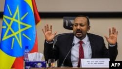 Abiy Ahmed, primeiro-ministro da Etíope, Addis Abeba, 30 Novembro 2020