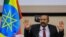 FILE - Ethiopian Prime Minister Abiy Ahmed gestures while addressing lawmakers in Addis Ababa, Ethiopia, Nov. 30, 2020.