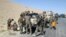 Forças do exército afegão a caminho de Kunduz