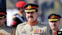 Pokiston armiyasi bosh shtabi rahbari general Rohil Sharif