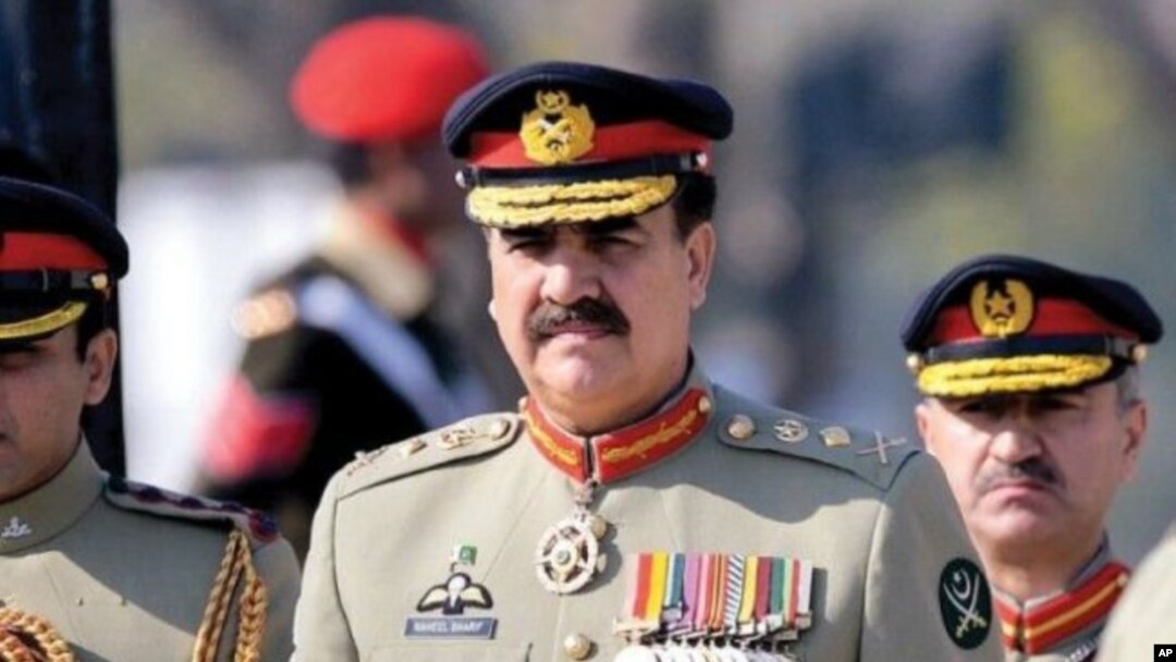 Pokiston armiyasi bosh shtabi rahbari general Rohil Sharif
