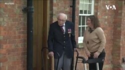 Britain Veteran Fundraiser Death -- USAGM