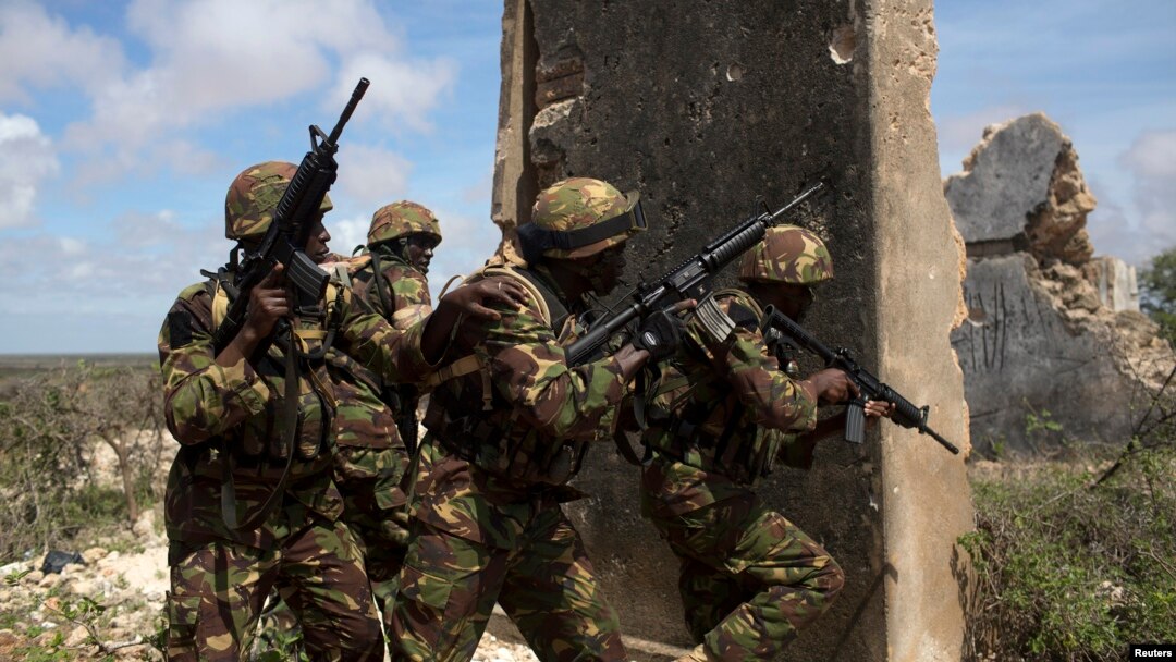 Abasirikare ba Kenya bo mungabo za Amisom, muri Somaliya