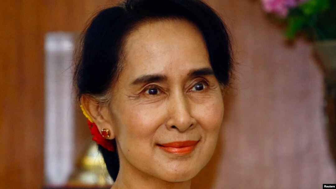 Bà Aung San Suu Kyi được tự do vào tháng 11 năm 2010.