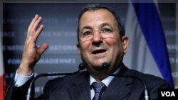 El ministro de Defensa de Israel, Ehud Barak, dijo que Israel no está considerando en la actualidad un ataque contra las instalaciones nucleares de Irán.