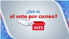 voto por correo gráfico