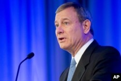 US Supreme Court Chief Justice John Roberts