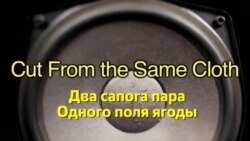 Английский за минуту - Cut From the Same Cloth - Два сапога пара