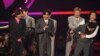 BTS, Olivia Rodrigo Rayakan Penghargaan AMA Mereka di Belakang Panggung