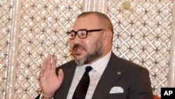 Le roi du Maroc Mohammed VI à Casablanca, Maroc, le 10 octobre 2016