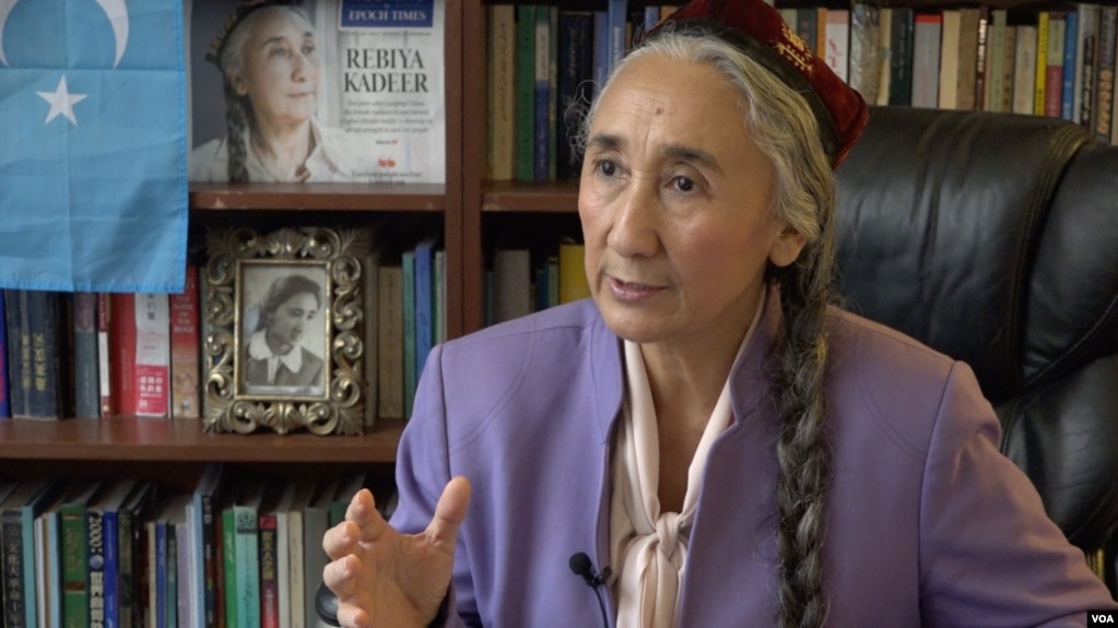 Dünya Uygur Kurultayı başkanı Rabia Kadir