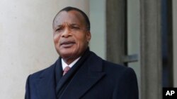 Le président congolais Denis Sassou Nguesso