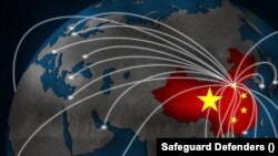 资料照：国际人权组织“保护卫士”报告的中国非自愿回国案例图。（图片源于保护卫士官网）