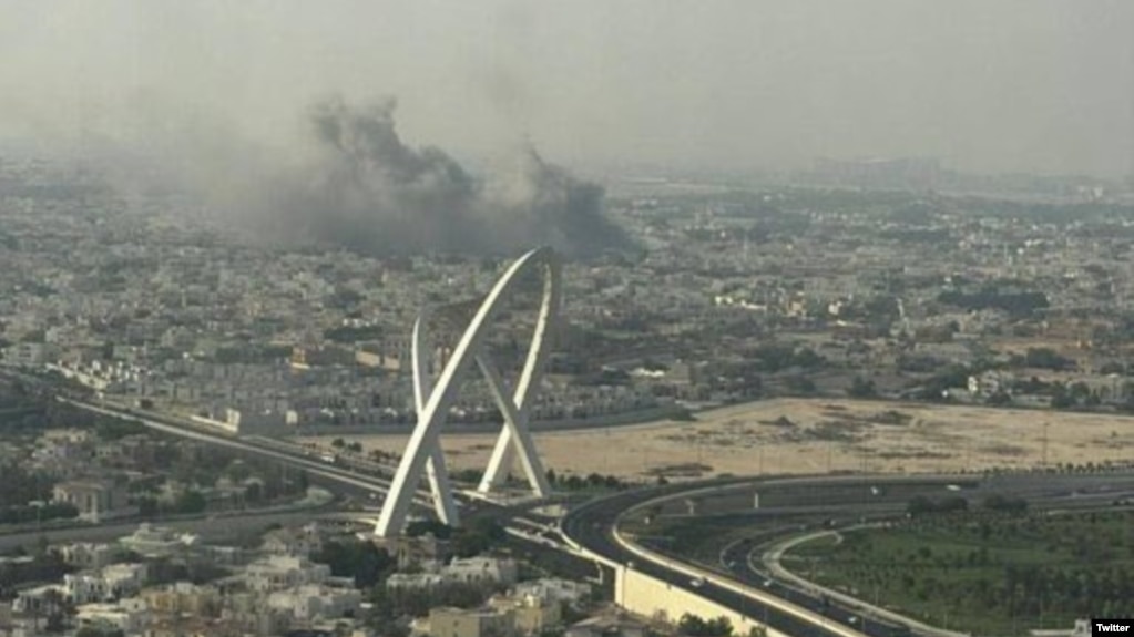 تصاویری از انفجار در دوحه 