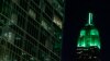 Rayakan Idul Fitri, Gedung Empire State Nyalakan Lampu Hijau 