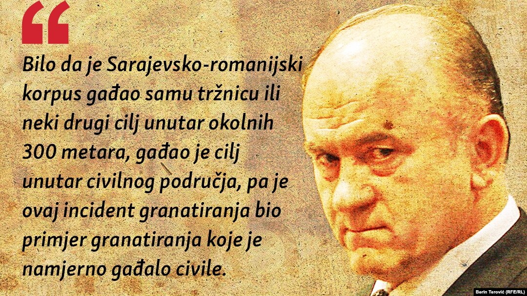 Dio iz pravosnažne presude Stanislavu Galiću o zločinu na Markalama.