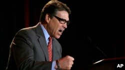 ຜູ້ປົກຄອງລັດ ເທັກຊັສ ທ່ານ Rick Perry 