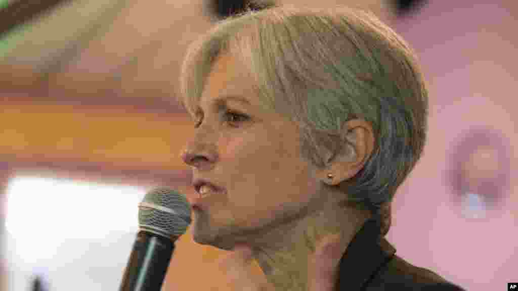 Jill Stein candidate du Parti vert.