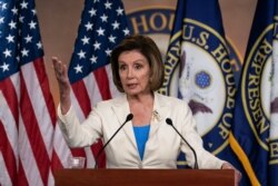 House Speaker Nancy Pelosi of Calif., speaks during a media availability at the Capitol in Washington, Thursday, June 24, 2021. Pelosi announced on Thursday that she's creating a special committee to investigate the Jan. 6 attack on the Capitol,…