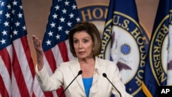 House Speaker Nancy Pelosi speaks during media availability at the Capitol in Washington, June 24, 2021, announced that she's creating a special committee to investigate the Jan. 6 attack on the Capitol, saying it is ‘imperative that we seek the truth.’ 