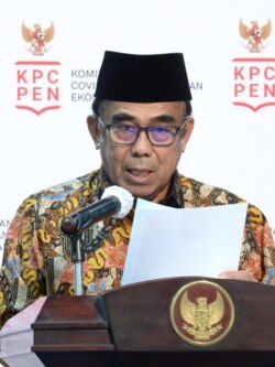 Menteri Agama Fachrul Razi dalam telekonferensi pers, di Istana kepresidenan, Jakarta, Rabu, 25 November 2020. (Biro Setpres).