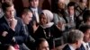 FILE - Rep. Ilhan Omar arrives before NATO Secretary General Jens Stoltenberg addresses a Joint Meeting of Congress on Capitol Hill in Washington, Wednesday, April 3, 2019.