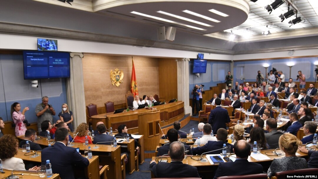 ARHIVA: Sednica Skupštine Crne Gore. Foto: RFE/RL