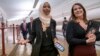 Rep. Ilhan Omar, D-Minn., walks to the chamber, March 7, 2019, on Capitol Hill in Washington.