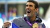 Vận động viên bơi lội Michael Phelps thi đấu lần cuối tại Olympic London