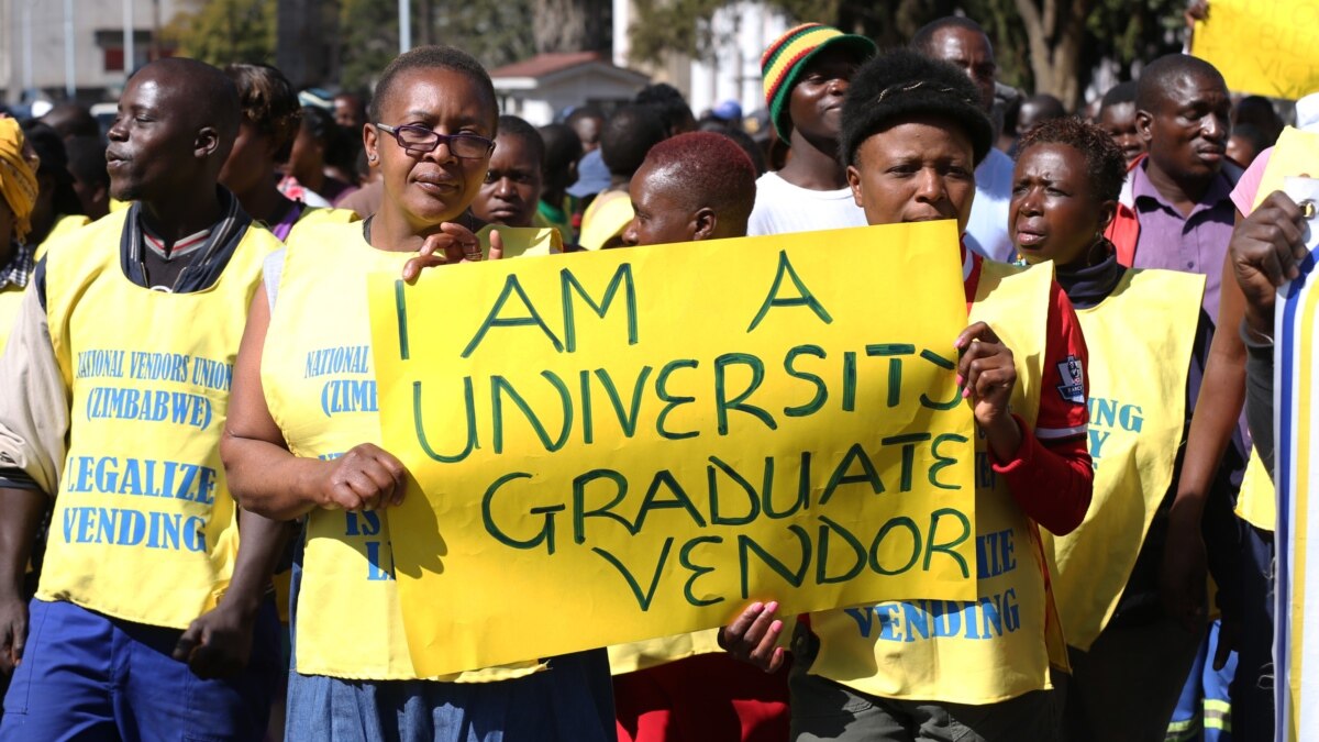 Zimbabwe's Jobless Generation Hopes Election Will Mark a Change