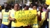 Zimbabwe Vendors Demonstration