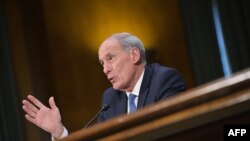 Dan Coats testifies before the Senate (Select) Intelligence Committee on his nomination to be the next director of national intelligence in the Dirksen Senate Office Building, Feb. 28, 2017, on Capitol Hill in Washington, D.C. 