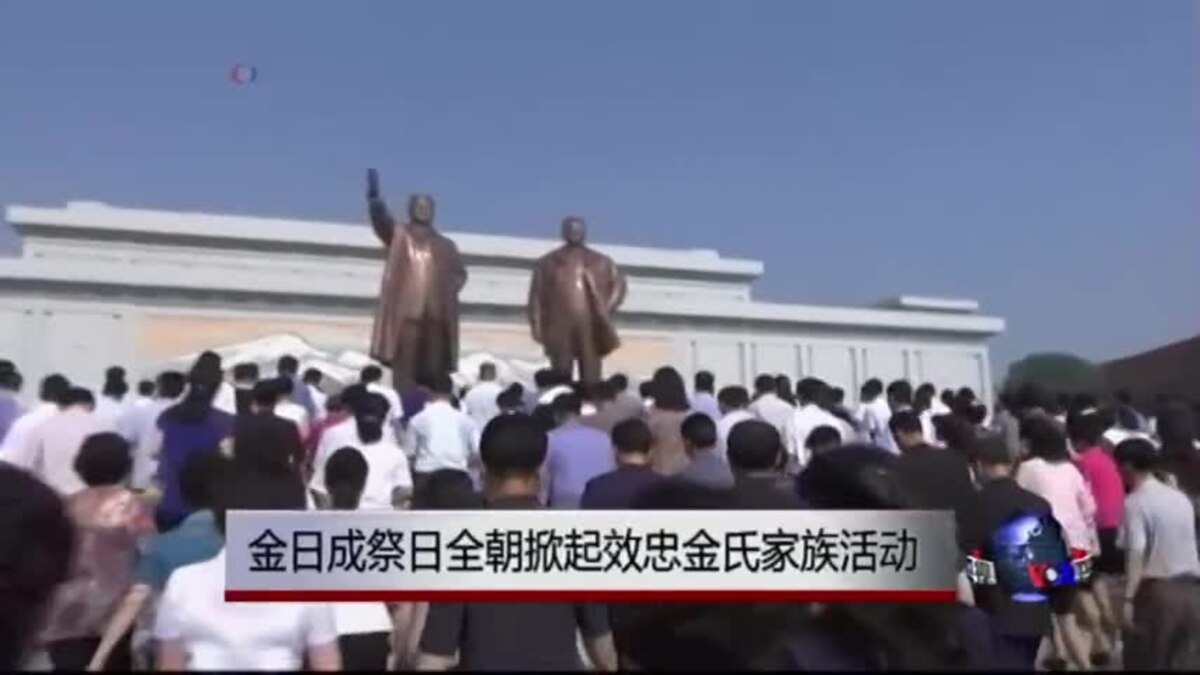 金日成祭日朝鲜掀起效忠金氏家族活动
