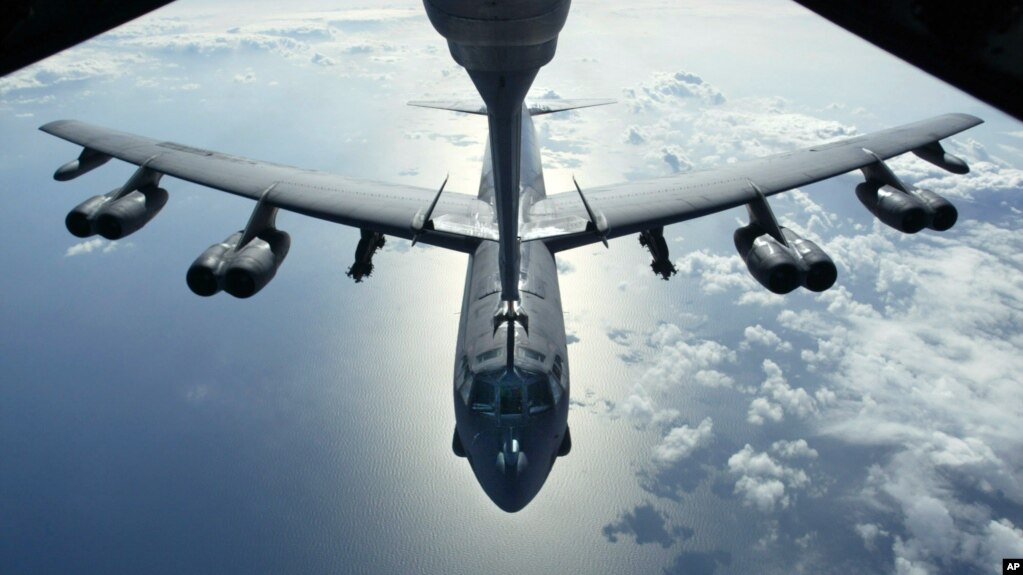 Máy bay B-52 của không lực Mỹ.